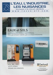 L'eau, L'industrie, Les nuisances. 399, Jeudi 9 Février 2017 | 